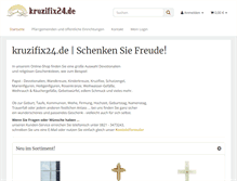 Tablet Screenshot of kruzifix24.de